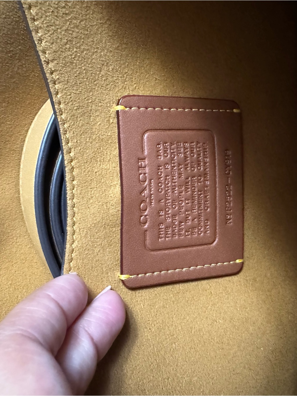 Coach Tabby Shoulder Bag in Tan with Gold Hardware - Picture 2 of 10